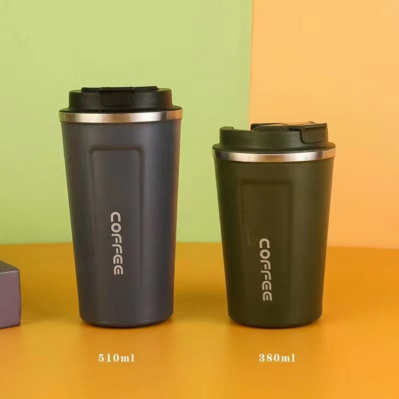 304 stainless steel coffee cup thermos cup with temperature display