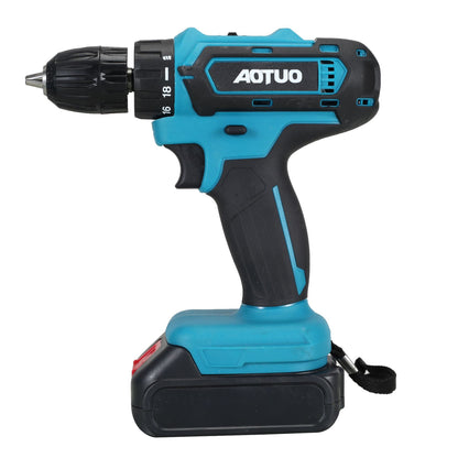 28V Lithium Drill & Electric Screwdriver - Cordless Rechargeable Tool