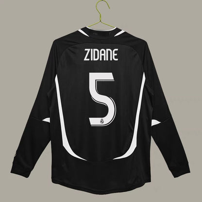 06-07 Real Madrid Retro Local Visitante Ronaldo Beckham Ra¨²l Guti Jersey 