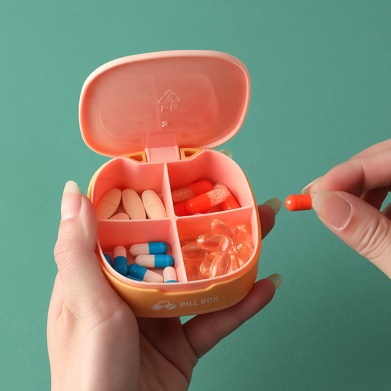 Portable Small Pill BoxHousehold GoodsTravelling Medicine Case