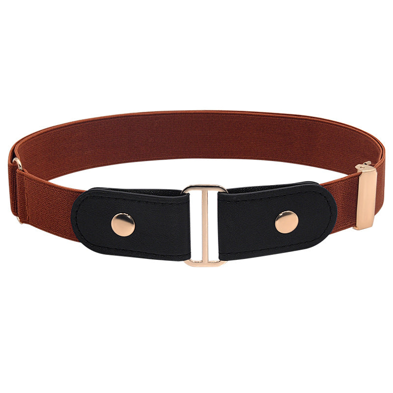 Gold Sun Buckle Waist Seal