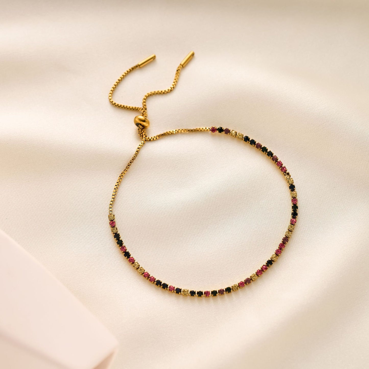 Adjustable Zircon Bracelet