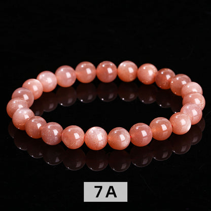 Sunstone Bracelet Orange Moonlight Beads