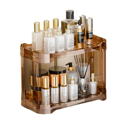 Three-tier desktop organizer