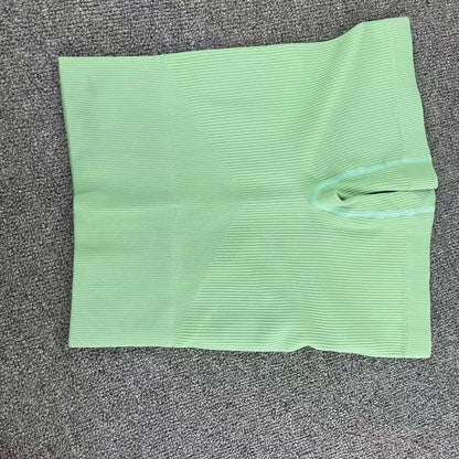 High waist hip lift tight gym pants threaded sweatpants