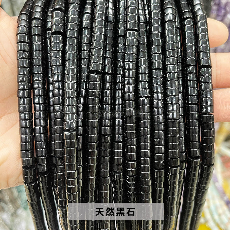 3 * 6Mm natural stone right angle disc loose beads