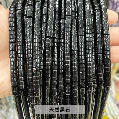 3 * 6Mm natural stone right angle disc loose beads