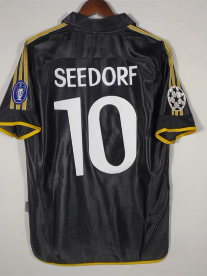 98-00 Retro Real Madrid Home Away 7 Raul Suker Carlos Guti Redondo Jersey