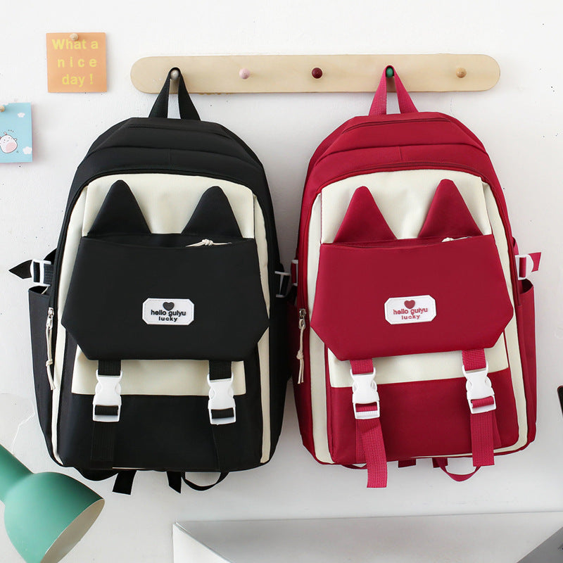 cute school bag student backpack