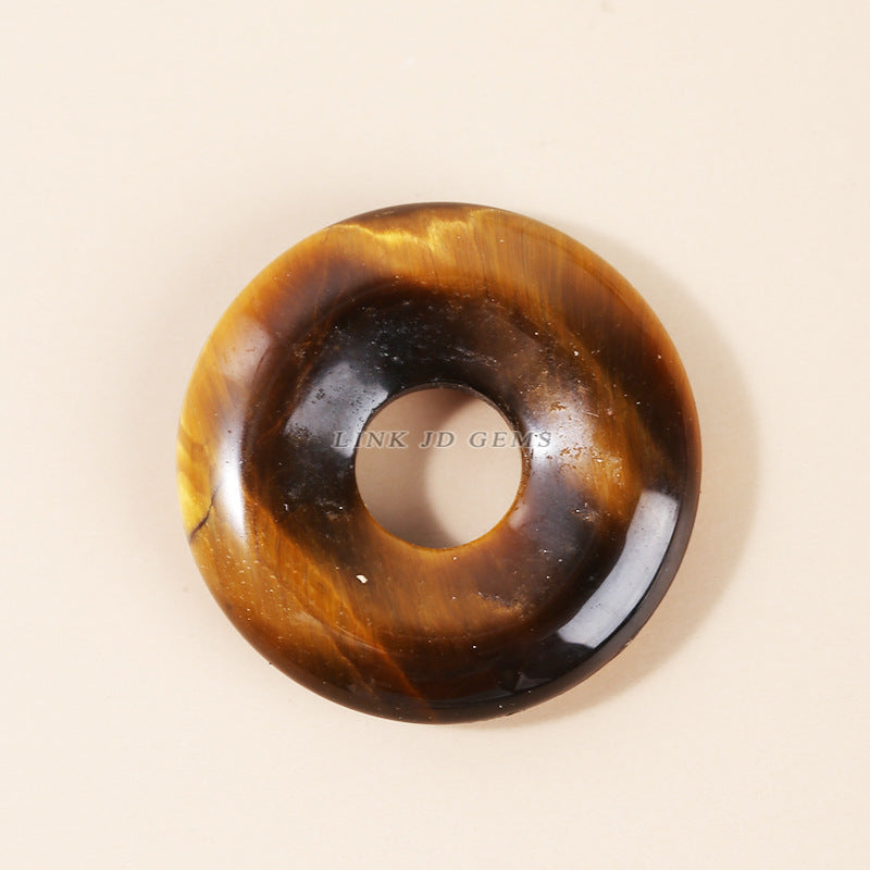18-40Mm crystal agate safety buckle pendant