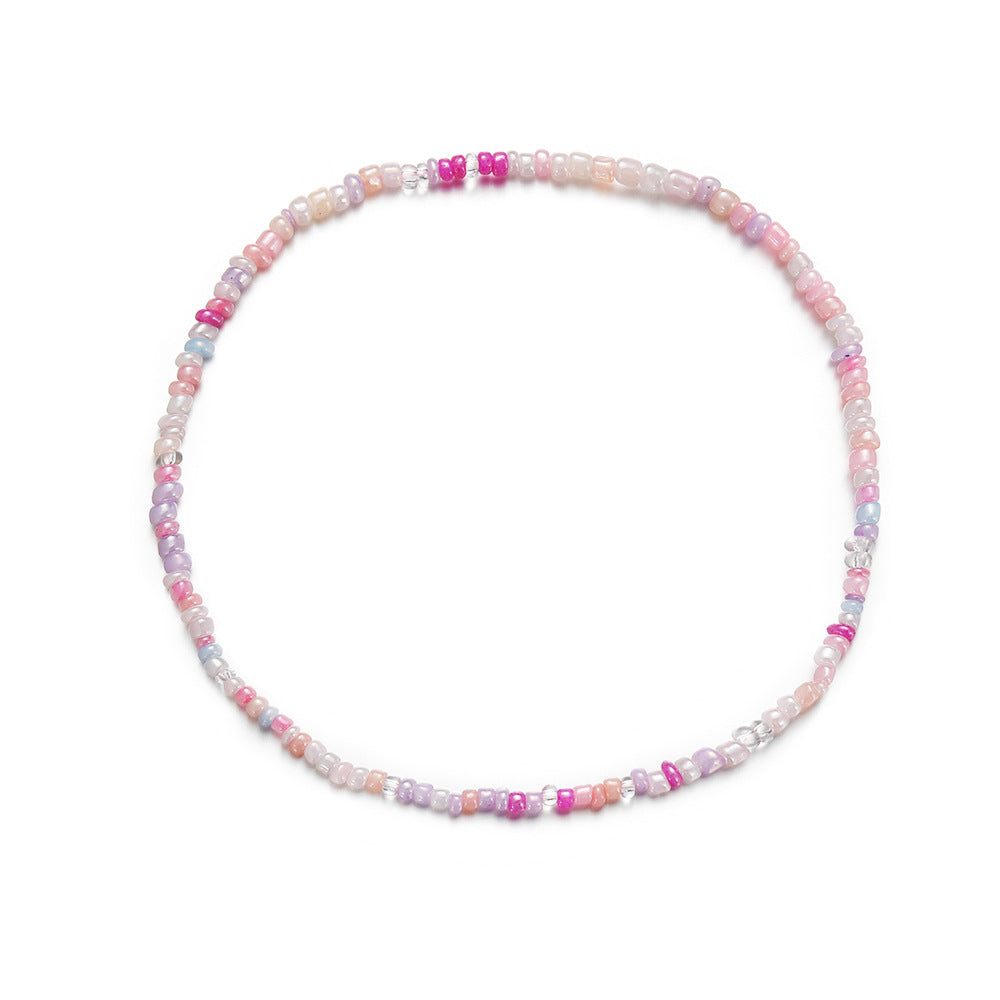 Bohemian Vibrant Color Daisy Necklace for Women