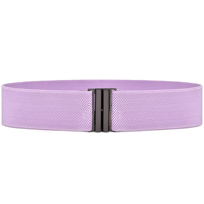 Red elastic waist seal wide belt