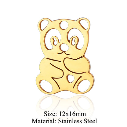 5 pcs/titanium steel pendant Seagull Mouse Koala Panda