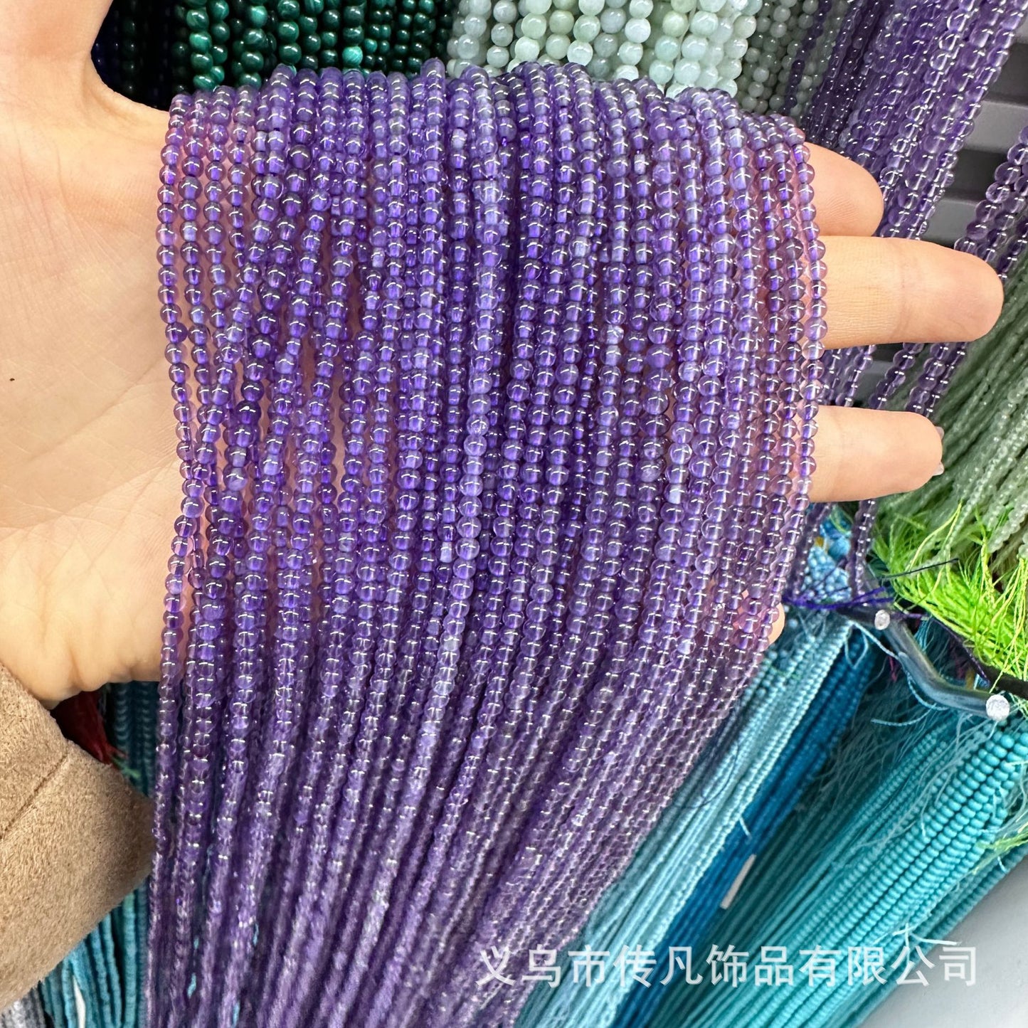 2-3MM round beads loose beads natural stone crystal