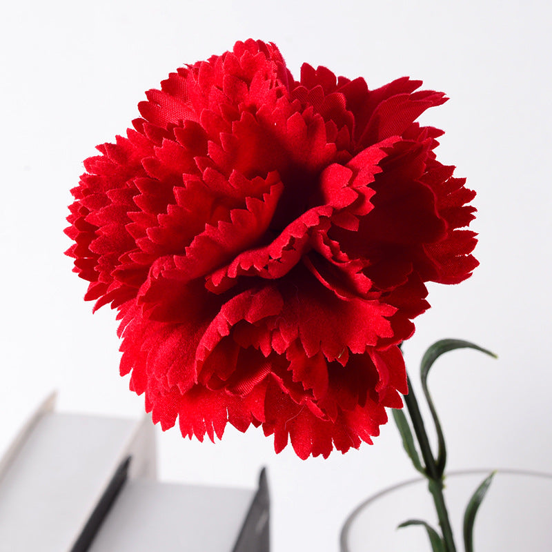 Artificial flower single head carnation