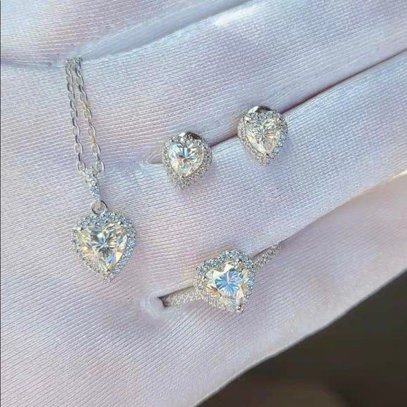 Zircon Love Jewelry Set