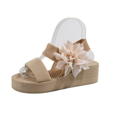 sponge cake butterfly sandals