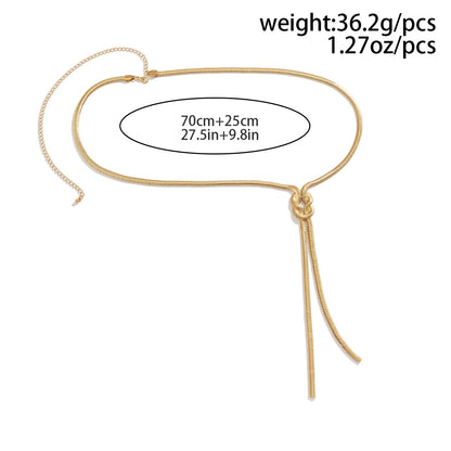 Personalized snake bone chain waist chain body chain