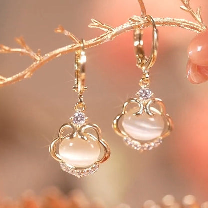 opal Ruyi earrings