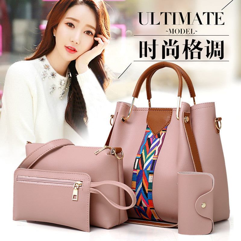 Fashion women's bag four-piece set