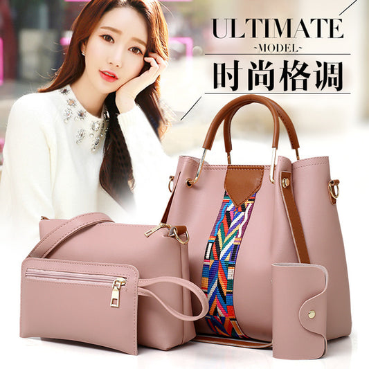 Fashion women's bag four-piece set