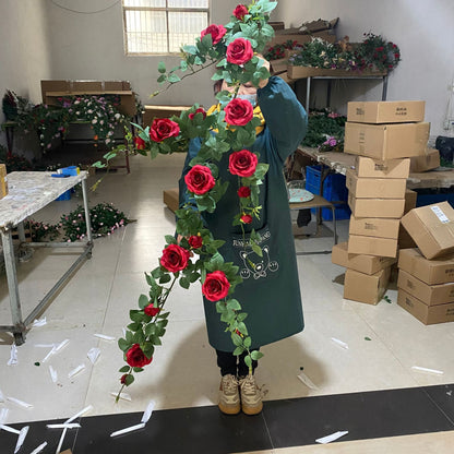 Rose vine artificial flower