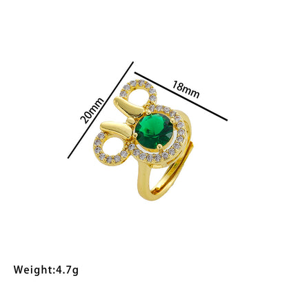 Juego de collar de lujo con mariposa de Mickey 