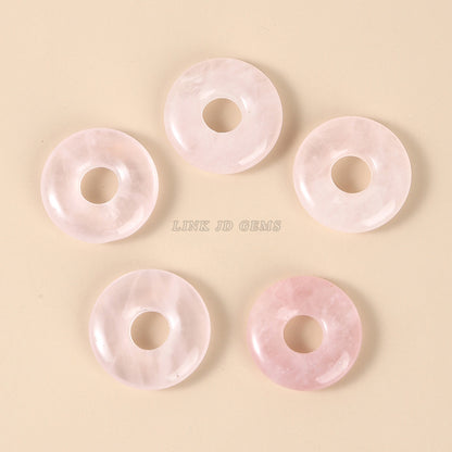 18-40Mm crystal agate safety buckle pendant