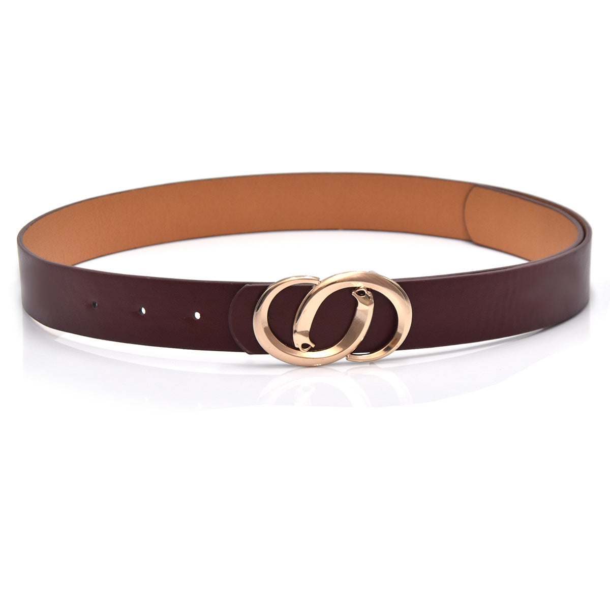 Button Belt Women's Jeans