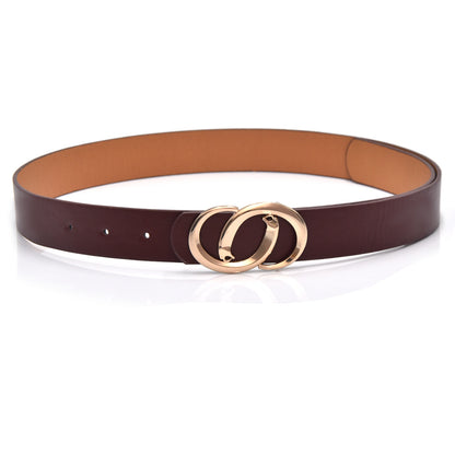 Button Belt Women's Jeans