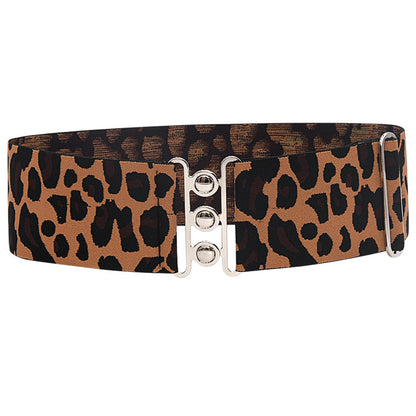 Elastic elastic wide belt new