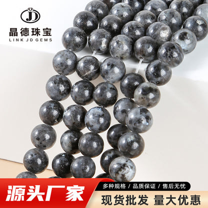 Black flash loose beads DIY jewelry accessories beads