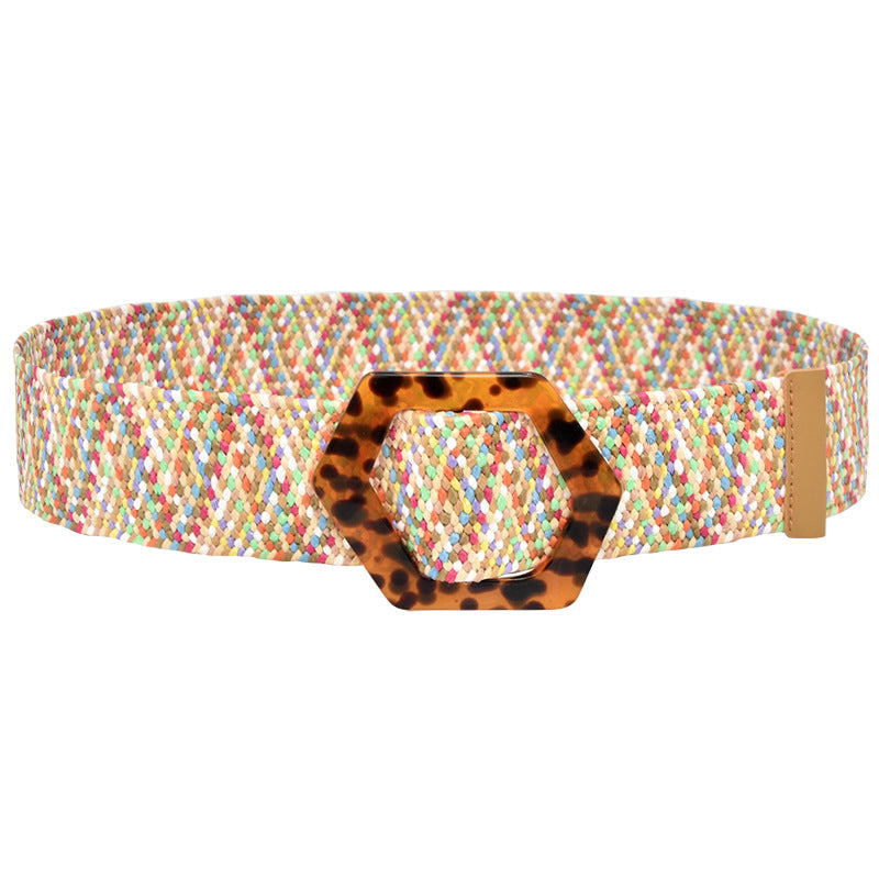 Elastic elastic belt, multi-color