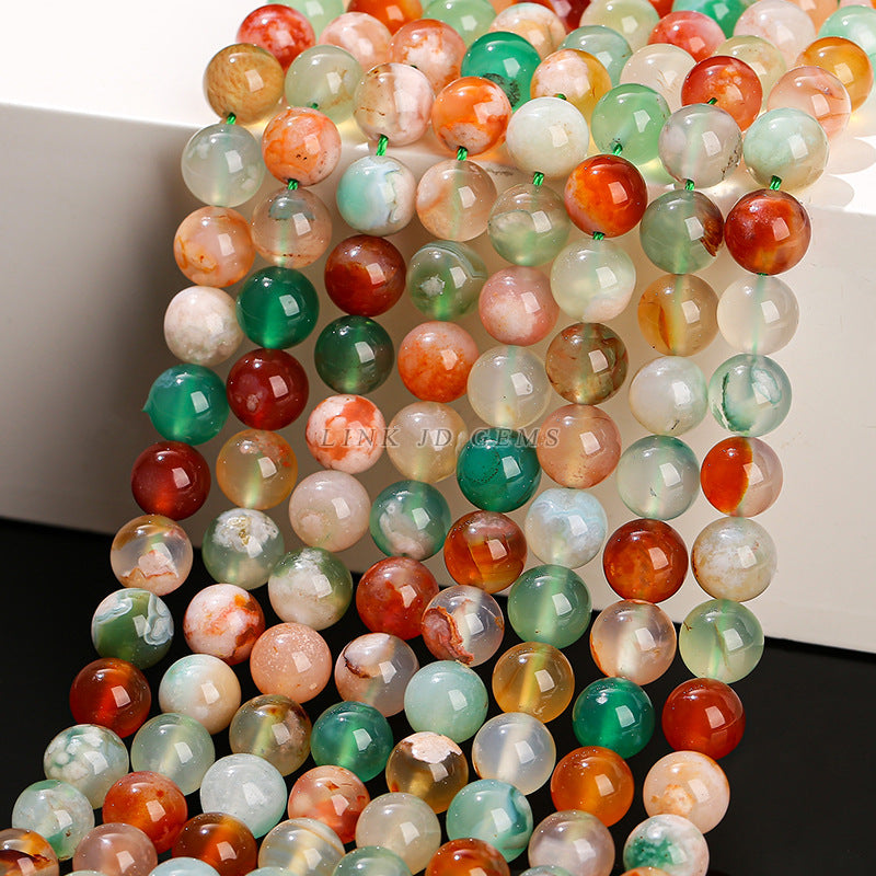 Cherry blossom agate loose beads wholesale