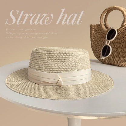 Sombrero de paja retro para el sol 