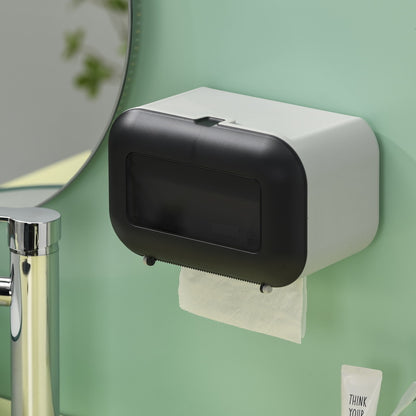Wall-Mounted Tissue Box, No-Punch