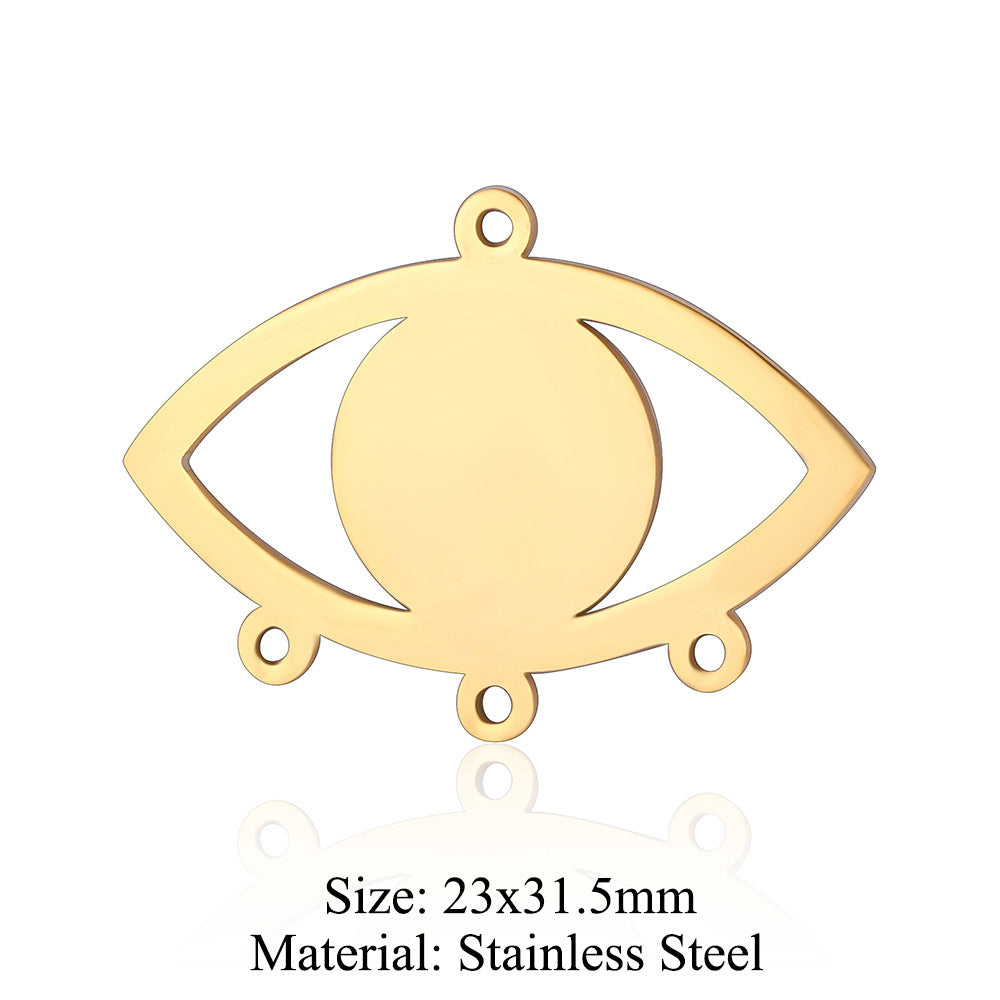 5 pcs/titanium steel accessories Tree of Litfe pendan