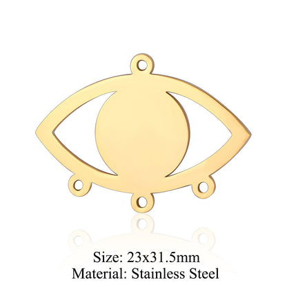 5 pcs/titanium steel accessories Tree of Litfe pendan