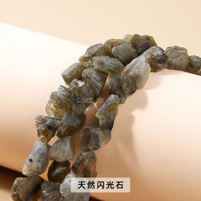 8-13Mm crystal straight hole rough stone loose beads