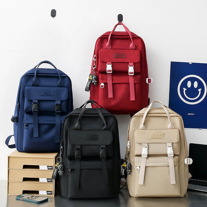 College student backpack, new style schoolbag
