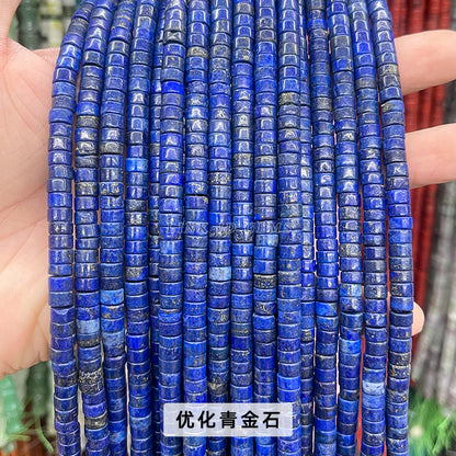 3 * 6Mm natural stone right angle disc loose beads