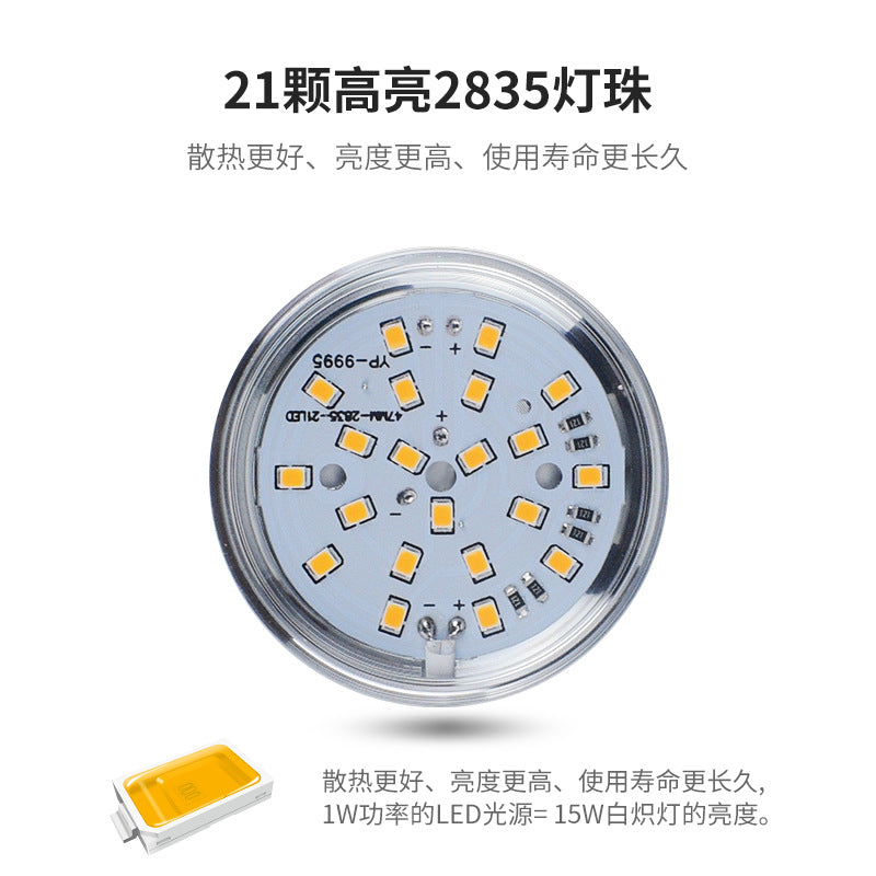 Customized LED cabinet light 21 beads small round light
