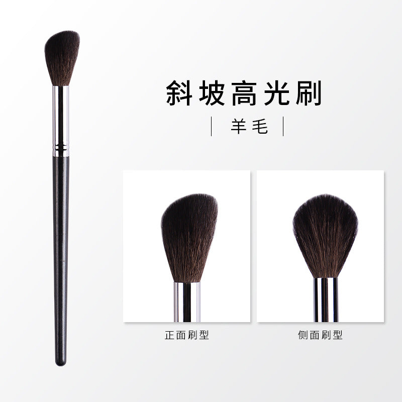 24-Piece Animal Hair Makeup Brush Set