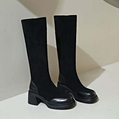 Waterproof table high boots