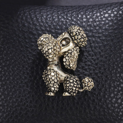 Chinese style metal brooch