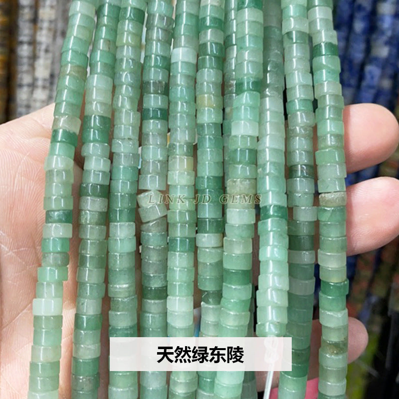 3 * 6Mm natural stone right angle disc loose beads