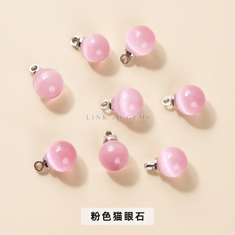 Round bead pendant DIY jewelry accessories
