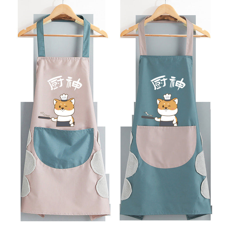 Apron home kitchen waterproof greaseproof