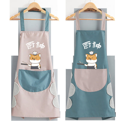 Apron home kitchen waterproof greaseproof