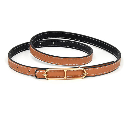 Double-sided thin belt belt tide